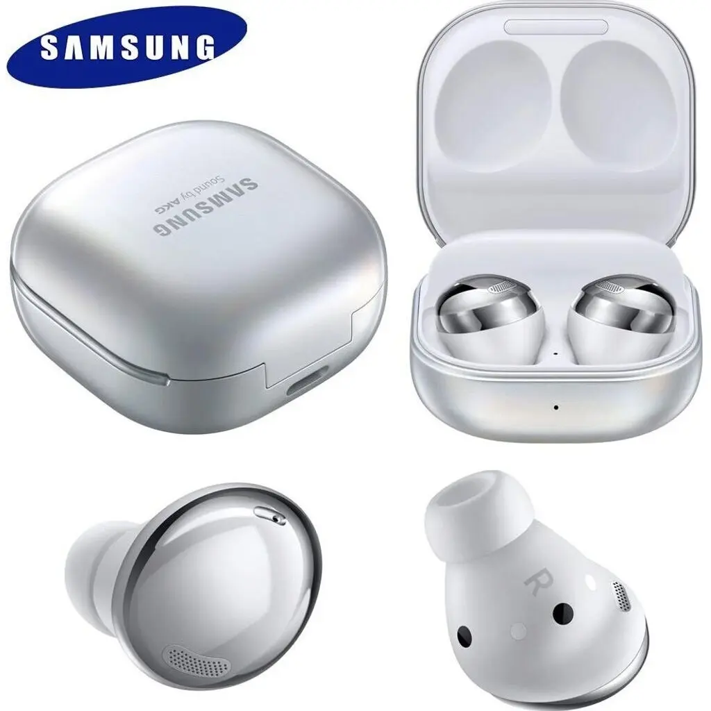 EARBUDS SANS FIL WIRELESS SAMSUNG GALAXY BUDS PRO SM-R190 Sound by AKG PHANTOM SILVER WHITE